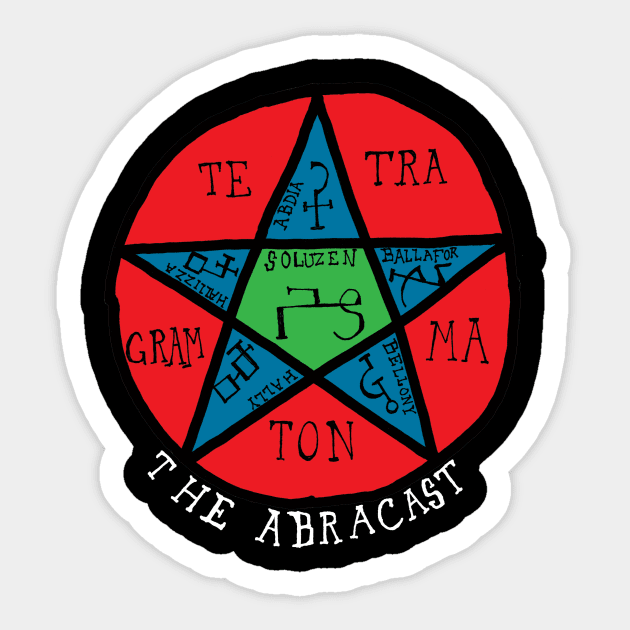 The Pentagram of Solomon Sticker by abracast